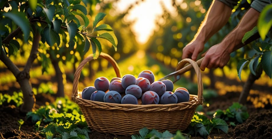 Cuándo cosechar ciruelas: señales de madurez y mejor época