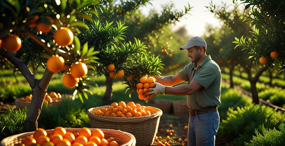 Cuándo cosechar naranjas: señales de madurez y mejor época
