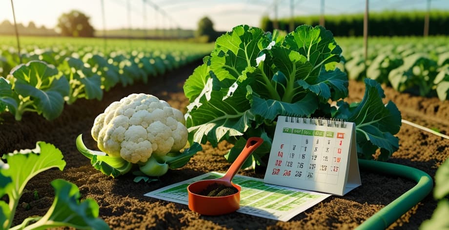 Cuándo fertilizar coliflor: Guía completa