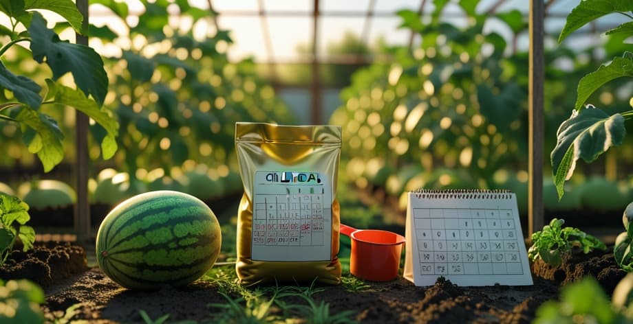 Cuándo fertilizar melón: guía completa