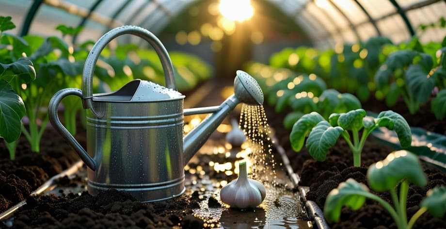 Cómo regar ajos: guía práctica para un cultivo sin otoño