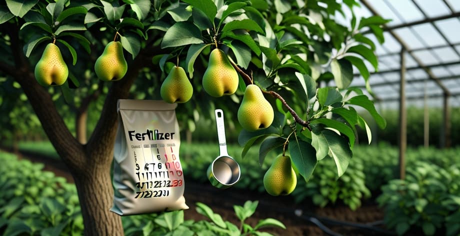 Cómo fertilizar peral: guía completa para cada estación