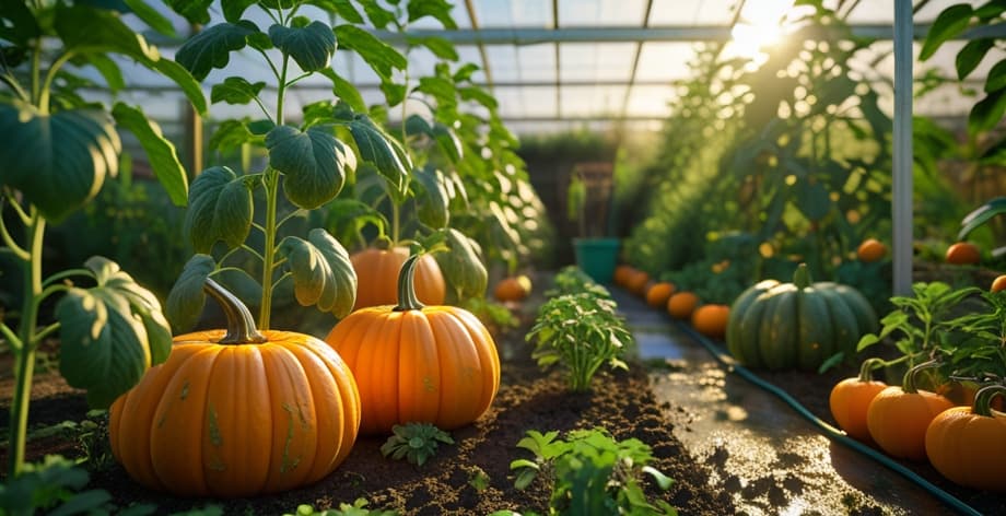 Cuánta luz necesita la calabaza: guía completa