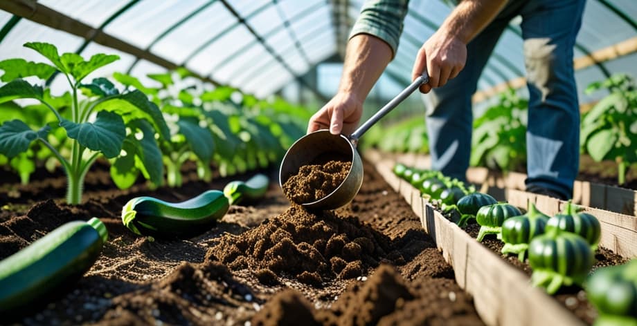 Fertilizar calabacines con compost: guía práctica para huerto