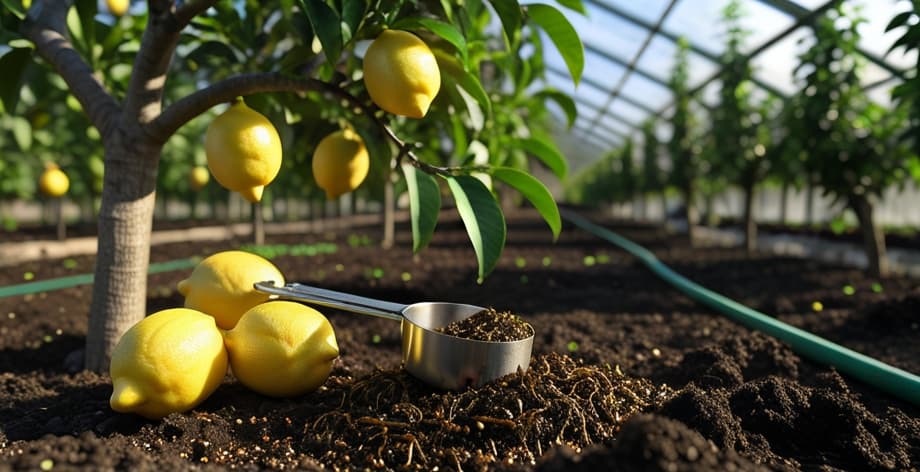 Fertilizar limonero con humus de lombriz: Guía completa y dosis