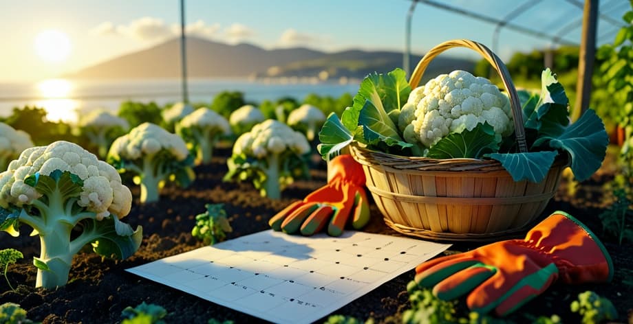 Cuándo plantar coliflor en Cádiz: fechas y consejos locales