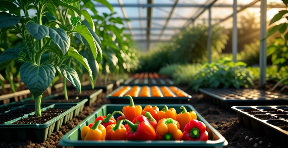 Cuándo plantar pimientos en Badajoz: fechas y consejos locales
