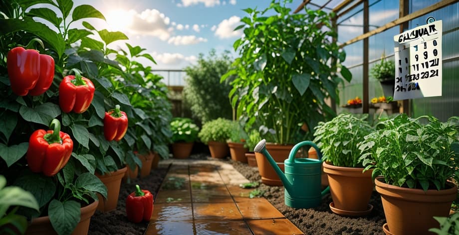 Cuándo plantar pimientos en Málaga: fechas y consejos locales