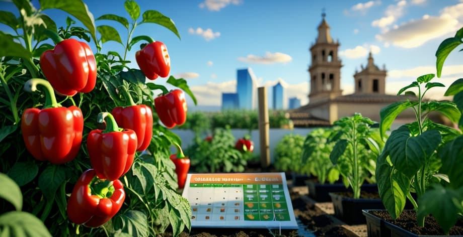 Cuándo Plantar pimientos en Sevilla: Fechas y Consejos Locales